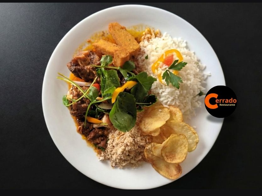 Rabada com Agri&atilde;o Suculenta + Arroz Branco ou Integral e Feij&atilde;o